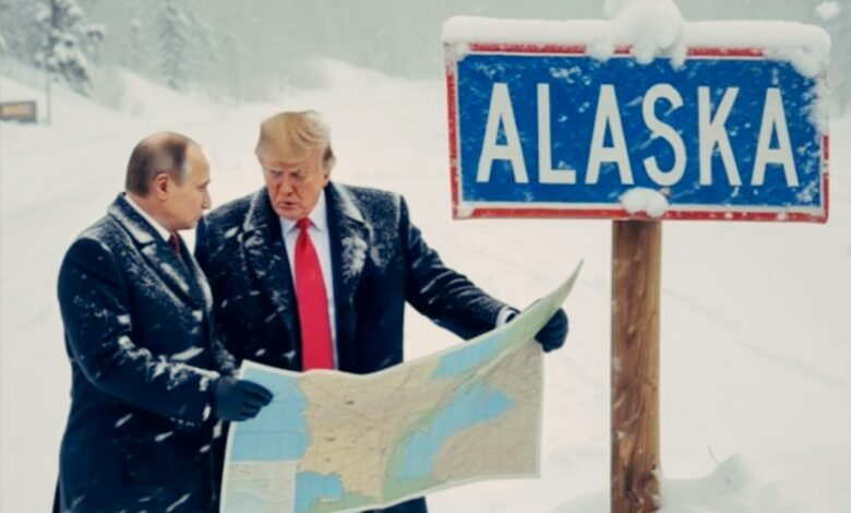 Тръмп Путин Аляска