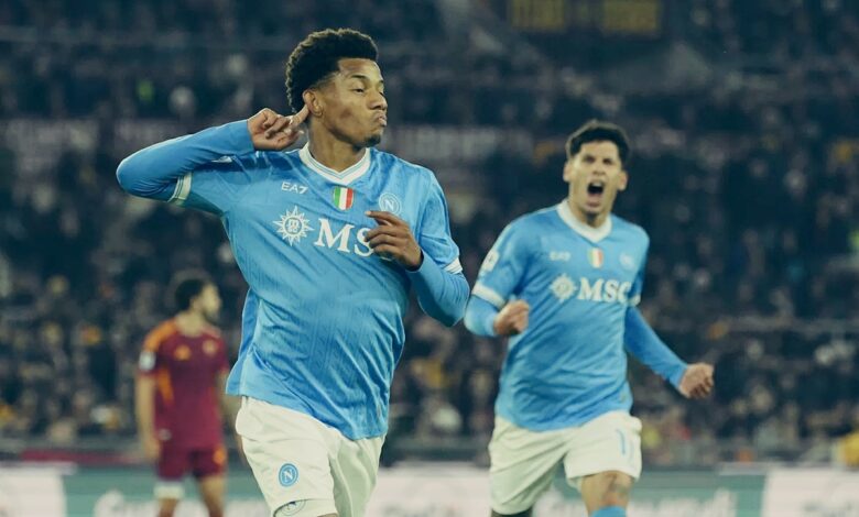 Рома и Наполи футбол