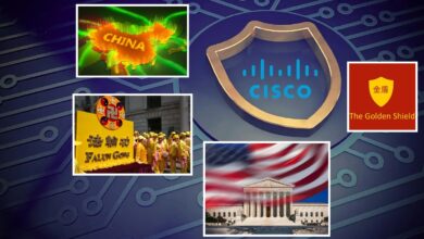cisco китай фалун гонг
