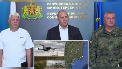 дрон над българия