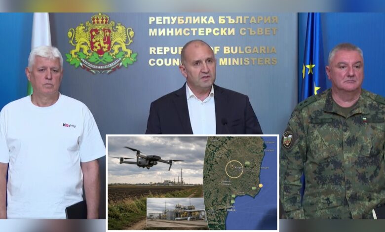 дрон над българия