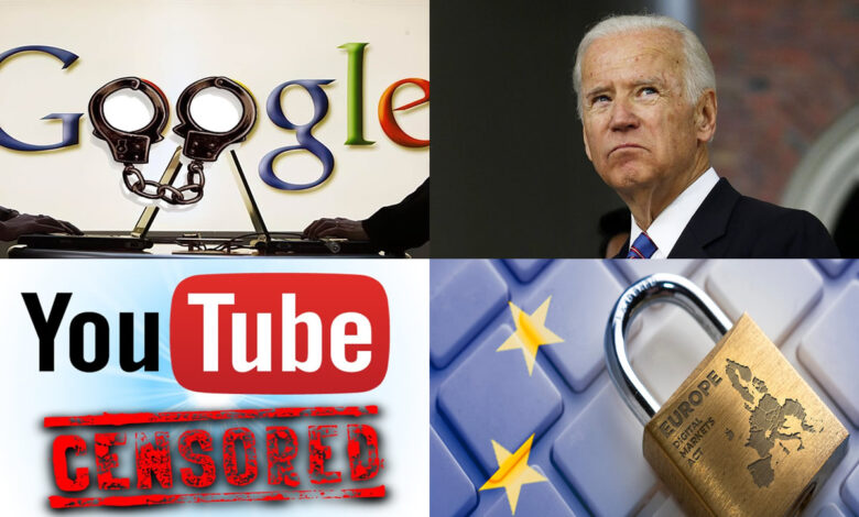 цензура Google YouTube