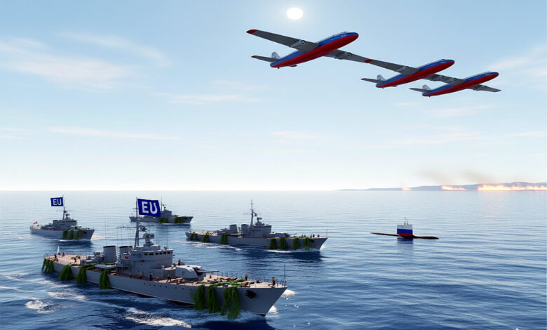 Кораби EU Русия