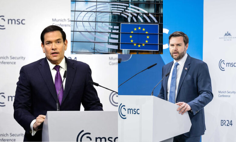 Марко Рубио и ДжейДи Ванс MSC