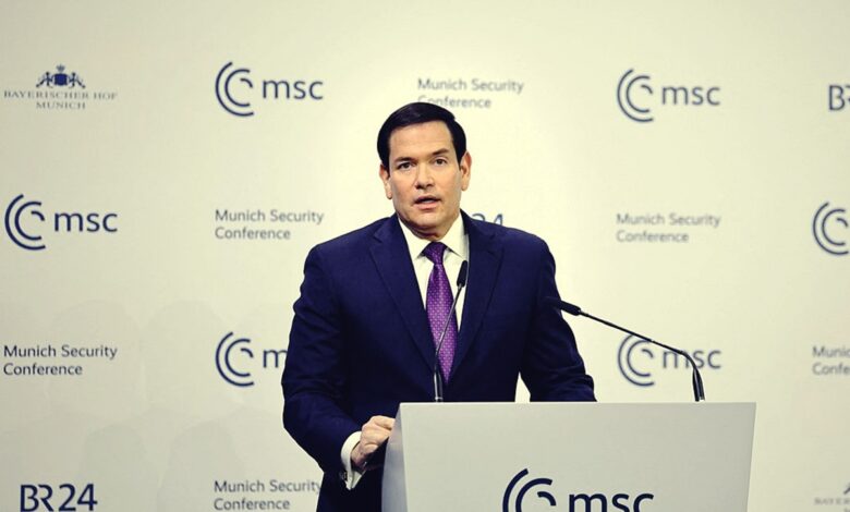 Марко Рубио Мюнхенската конференция по сигурността 2026