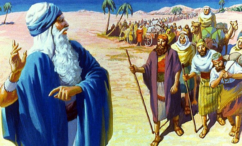 Моисей води хора