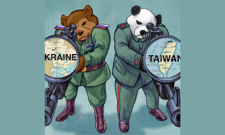 Русия Украйна Китай Тайван