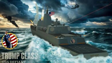 USA боен кораб USS Defiant (BBG 1)