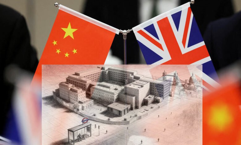 Посолство на Китай в Лондон