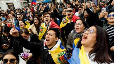 протест Венецуела