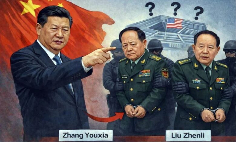 Китай арест генерали