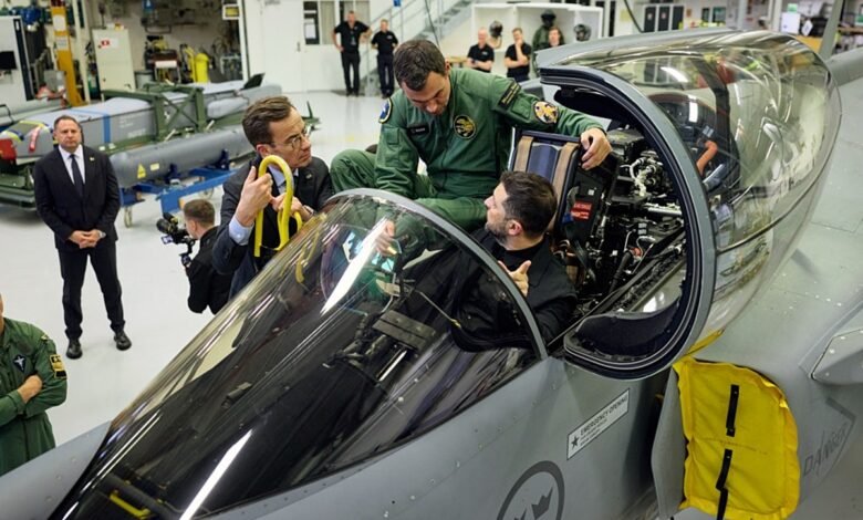 Зеленски Gripen